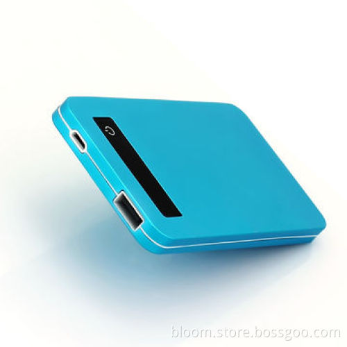 Slim Lithium-ion Polymer Chargers for Mobile Phone in Alloy Aluminum Housing
